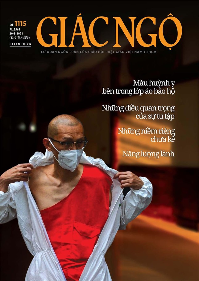 Bìa báo Giác Ngộ số 1115 - Mỹ thuật: Tống Viết Diễn Bìa báo Giác Ngộ số 1115 - Mỹ thuật: Tống Viết Diễn