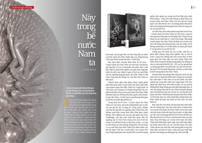 Bài trên Báo Giác Ngộ số 1123 - Thiết kế: Phòng Mỹ thuật BGN/Tống Viết Diễn Bài trên Báo Giác Ngộ số 1123 - Thiết kế: Phòng Mỹ thuật BGN/Tống Viết Diễn