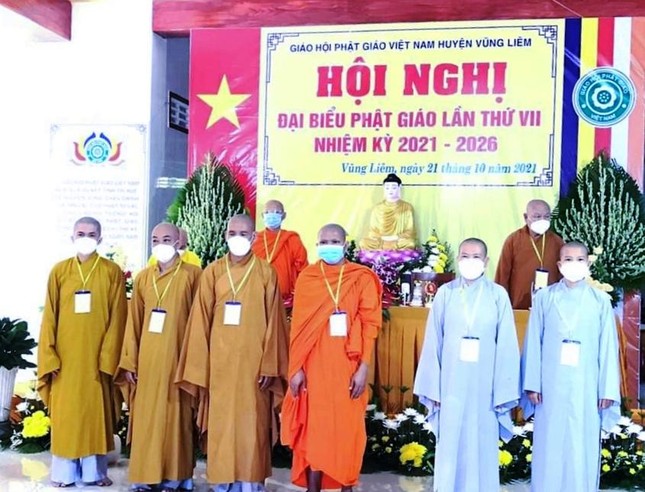 Thượng tọa Thích Lệ Lạc tiếp tục làm Trưởng ban Trị sự Phật giáo huyện Vũng Liêm