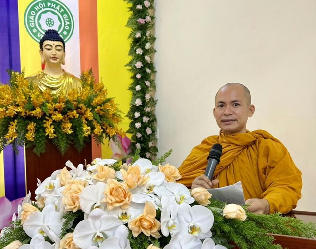 Đại đức Thích Minh Cầu báo cáo tổng kết công tác Phật sự nhiệm kỳ 2016-2021 Đại đức Thích Minh Cầu báo cáo tổng kết công tác Phật sự nhiệm kỳ 2016-2021