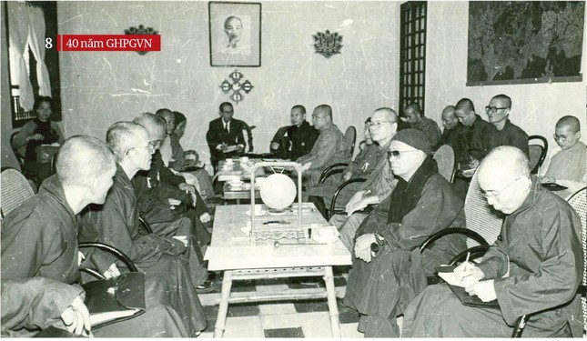 Đại biểu các tổ chức, hệ phái thảo luận về chương trình hội nghị - Ảnh: Tư liệu GN