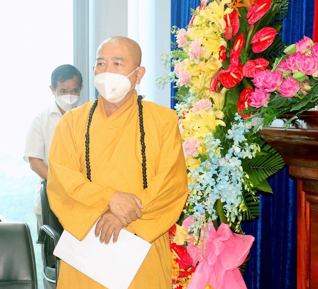 Hòa thượng Thích Thiện Duyên phát biểu Hòa thượng Thích Thiện Duyên phát biểu