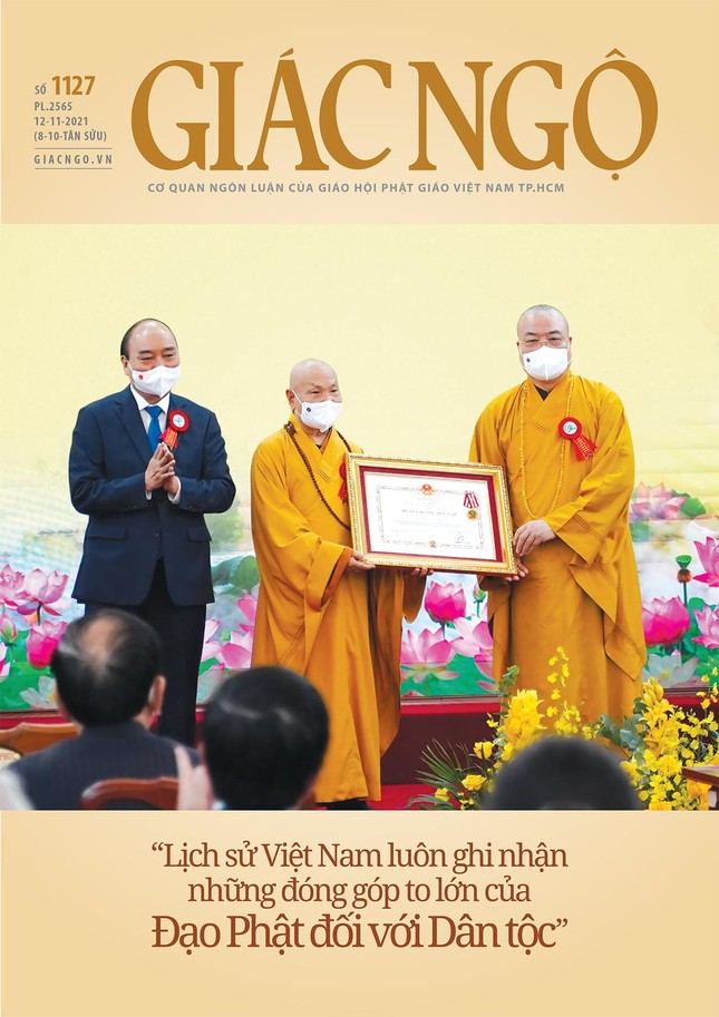 Bìa 1 báo Giác Ngộ số 1127 - Mỹ thuật: Tống Viết Diễn Bìa 1 báo Giác Ngộ số 1127 - Mỹ thuật: Tống Viết Diễn