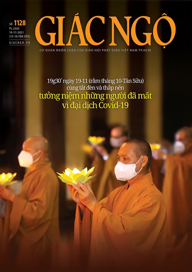 Bìa 1 báo Giác Ngộ số 1128 - Mỹ thuật: Tống Viết Diễn Bìa 1 báo Giác Ngộ số 1128 - Mỹ thuật: Tống Viết Diễn