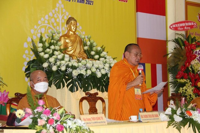 Hòa thượng Thích Bửu Chánh ban đạo từ