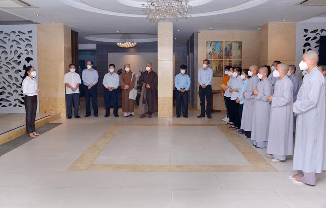 Quang cảnh buổi lễ đón tình nguyện viên