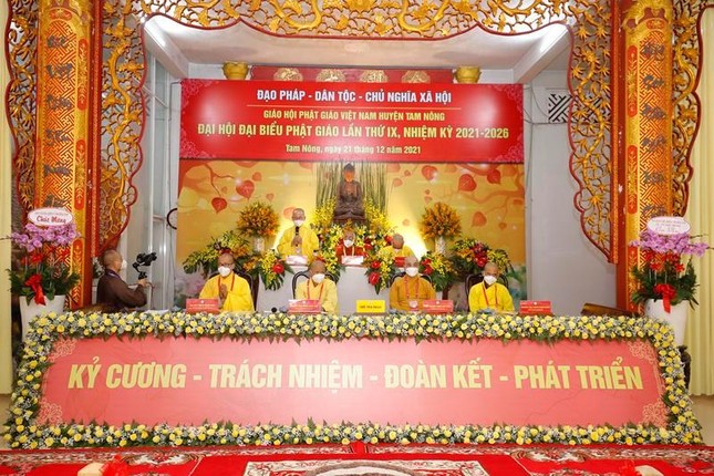 Ban chứng minh, chủ tọa đoàn đại hội