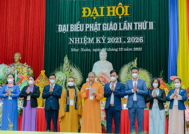 Tân Ban Trị sự Phật giáo huyện Như Xuân, nhiệm kỳ 2021-2026 ra mắt và phát biểu nhận nhiệm vụ tại đại hội Tân Ban Trị sự Phật giáo huyện Như Xuân, nhiệm kỳ 2021-2026 ra mắt và phát biểu nhận nhiệm vụ tại đại hội