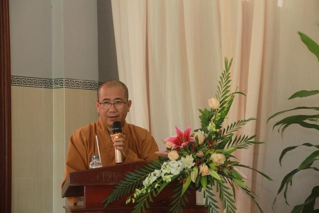 Đại đức Thích Ngộ Thành, Chánh Thư ký Ban Trị sự Phật giáo huyện Đất Đỏ báo cáo tổng kết công tác Phật sự năm 2021 Đại đức Thích Ngộ Thành, Chánh Thư ký Ban Trị sự Phật giáo huyện Đất Đỏ báo cáo tổng kết công tác Phật sự năm 2021