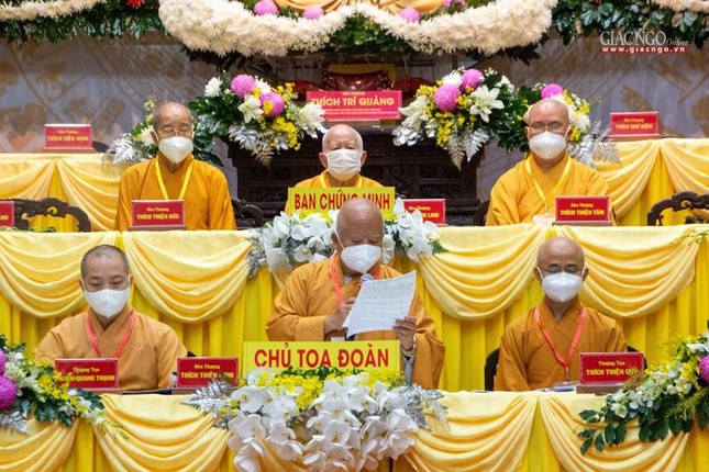 Hòa thượng Thích Thiện Minh phát biểu khai mạc