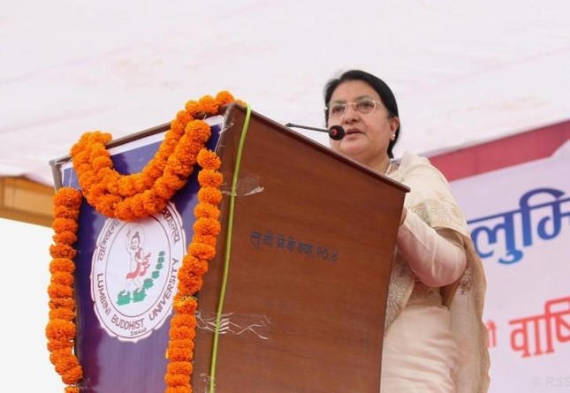 Bà Bidya Devi Bhandari, Tổng thống của Nepal