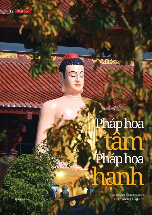 Bài trên Báo Giác Ngộ số 1140 - Thiết kế: Phòng Mỹ thuật BGN/Tống Viết Diễn