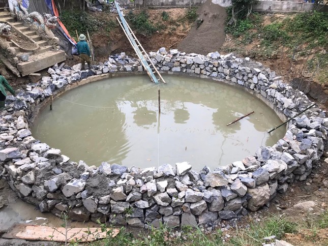 Giếng Tiên đang dần được hoàn thiện, dự kiến khánh tháng vào cuối tháng 4-2022 Giếng Tiên đang dần được hoàn thiện, dự kiến khánh tháng vào cuối tháng 4-2022