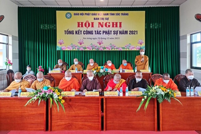 Hội nghị tổng kết công tác Phật sự năm 2021 của Ban Trị sự Phật giáo tỉnh Sóc Trăng Hội nghị tổng kết công tác Phật sự năm 2021 của Ban Trị sự Phật giáo tỉnh Sóc Trăng