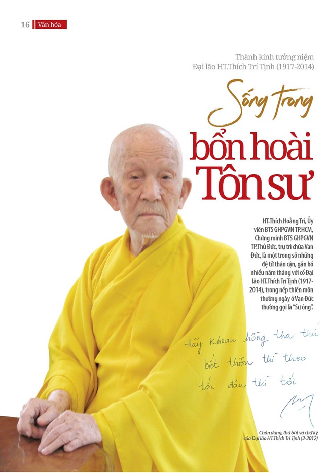 Bài trên Báo Giác Ngộ số 1144 - Thiết kế: Phòng Mỹ thuật BGN/Tống Viết Diễn