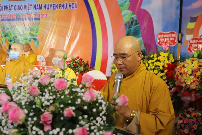 Đại đức Thích Quảng Phục phát biểu khai mạc Đại đức Thích Quảng Phục phát biểu khai mạc