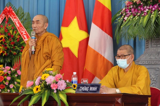 Hòa thượng Thích Giác Tiến ban đạo từ