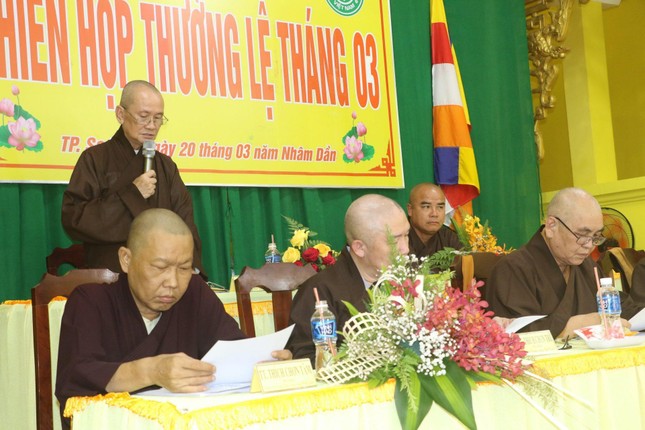 Hòa thượng Thích Chơn Minh phát biểu khai mạc Hòa thượng Thích Chơn Minh phát biểu khai mạc