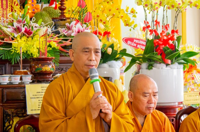 Thượng tọa Thích Tâm Chơn ban đạo từ Thượng tọa Thích Tâm Chơn ban đạo từ