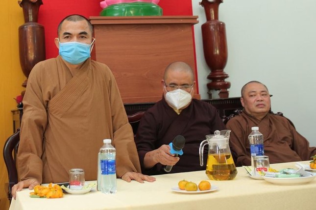 Thượng tọa Thích Viên Tánh phát biểu khai mạc Thượng tọa Thích Viên Tánh phát biểu khai mạc