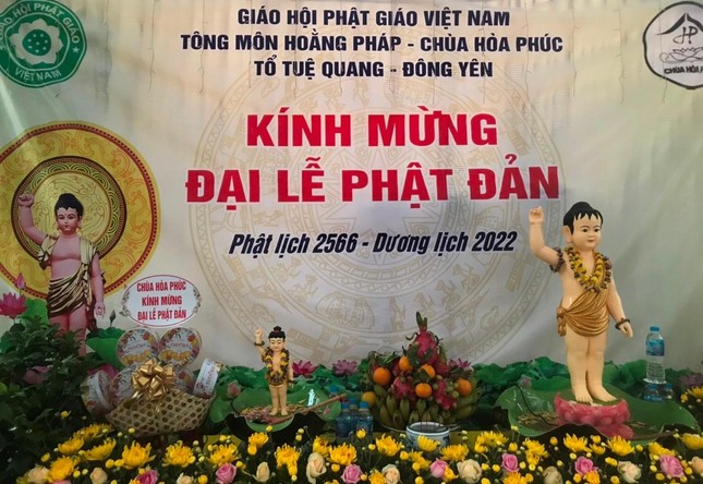 Tổ Phật tử Tuệ Quang thuộc đạo tràng chùa Hòa Phúc thiết trí lễ đài hưởng ứng chương trình "Mừng Phật đản tại tư gia" Tổ Phật tử Tuệ Quang thuộc đạo tràng chùa Hòa Phúc thiết trí lễ đài hưởng ứng chương trình "Mừng Phật đản tại tư gia"