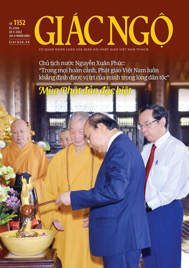 Bìa 1 báo Giác Ngộ số 1152 - Mỹ thuật: Tống Viết Diễn Bìa 1 báo Giác Ngộ số 1152 - Mỹ thuật: Tống Viết Diễn