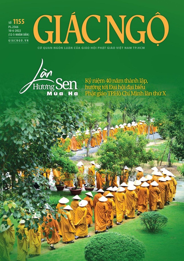 Bìa 1 báo Giác Ngộ số 1155 - Mỹ thuật: Tống Viết Diễn Bìa 1 báo Giác Ngộ số 1155 - Mỹ thuật: Tống Viết Diễn