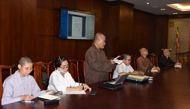 Thượng tọa Thích Hải Đạt nêu mục đích xây dựng thư viện số Thượng tọa Thích Hải Đạt nêu mục đích xây dựng thư viện số