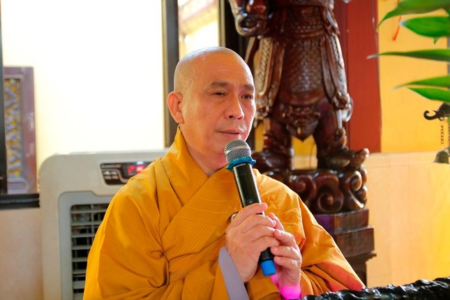 .Thượng tọa Thích Tâm Chơn, Trưởng ban Trị sự Phật giáo quận Bình Thạnh phổ biến hoạt động Phật sự đến đại chúng