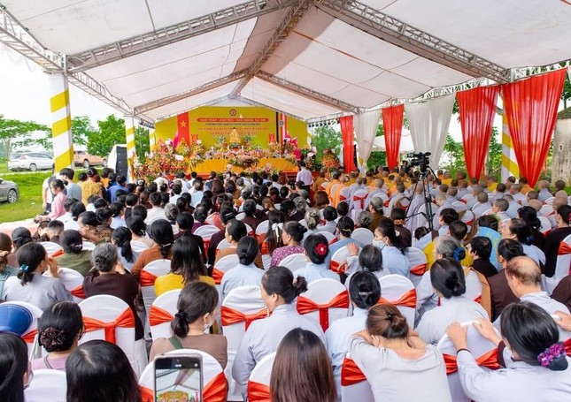 Quang cảnh buổi lễ