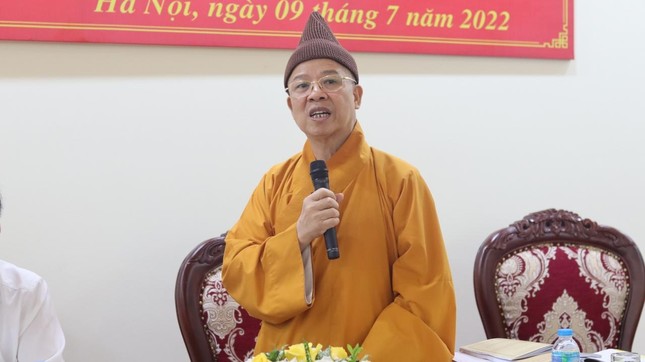 Hòa thượng Thích Thanh Quyết phát biểu phản biện, nhận định về các khóa luận Hòa thượng Thích Thanh Quyết phát biểu phản biện, nhận định về các khóa luận