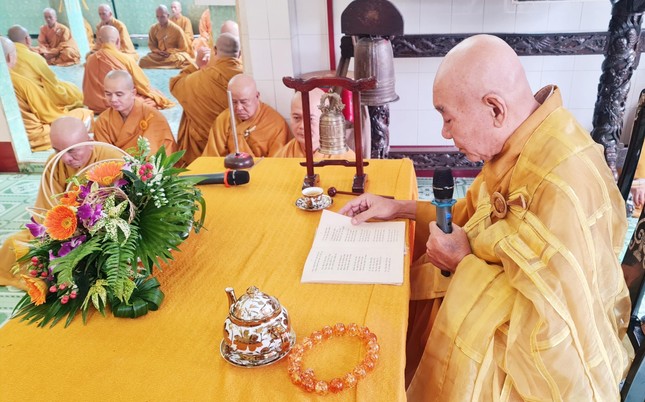 Hòa thượng Thích Thiện Lương trùng tuyên giới luật Hòa thượng Thích Thiện Lương trùng tuyên giới luật