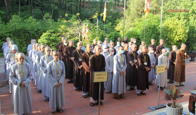 83 Tăng Ni sinh khóa X tham gia kỳ thi tốt nghiệp