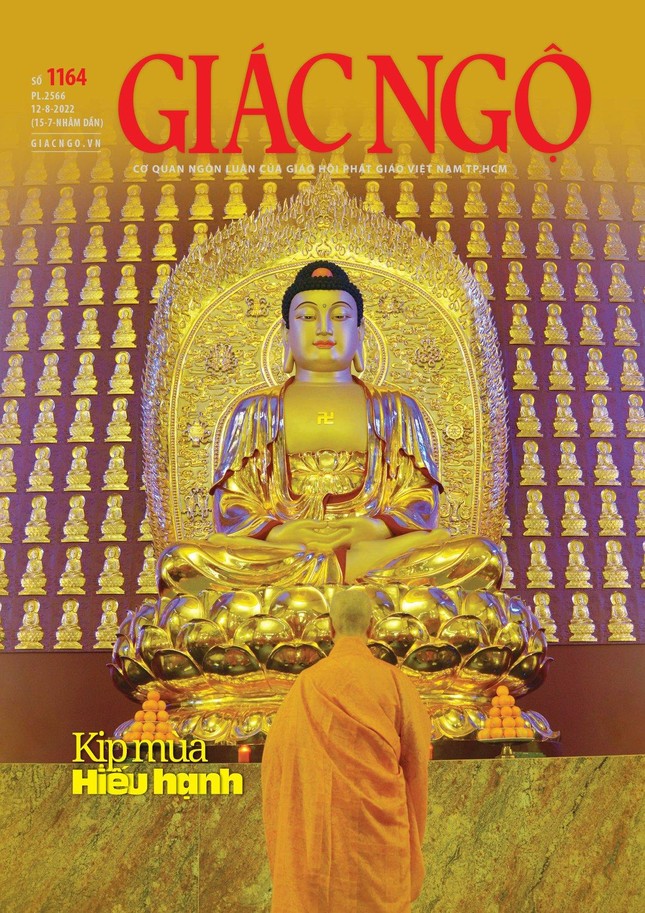Bìa 1 báo Giác Ngộ số 1164 - Mỹ thuật: Tống Viết Diễn Bìa 1 báo Giác Ngộ số 1164 - Mỹ thuật: Tống Viết Diễn