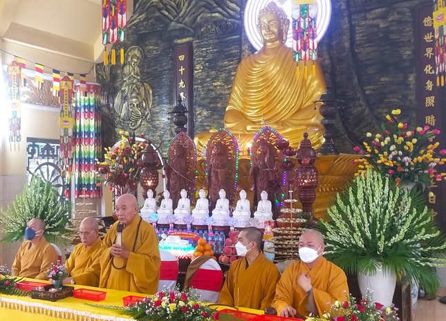 Hòa thượng Thích Thiện Lương sách tấn các Phật tử Hòa thượng Thích Thiện Lương sách tấn các Phật tử