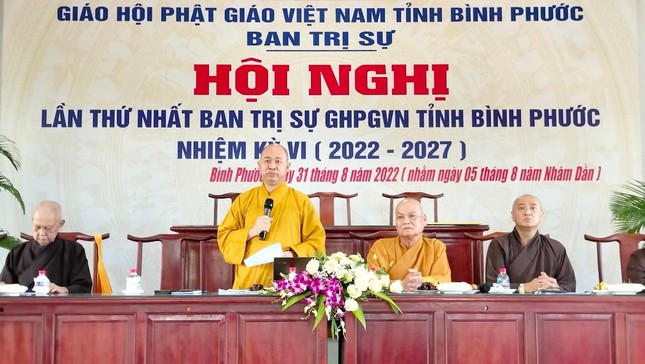 Thượng tọa Thích Đức Thiện phát biểu Thượng tọa Thích Đức Thiện phát biểu