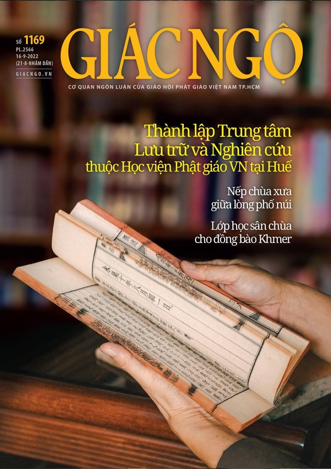 Bìa báo Giác Ngộ số 1169 - Mỹ thuật: Tống Viết Diễn Bìa báo Giác Ngộ số 1169 - Mỹ thuật: Tống Viết Diễn