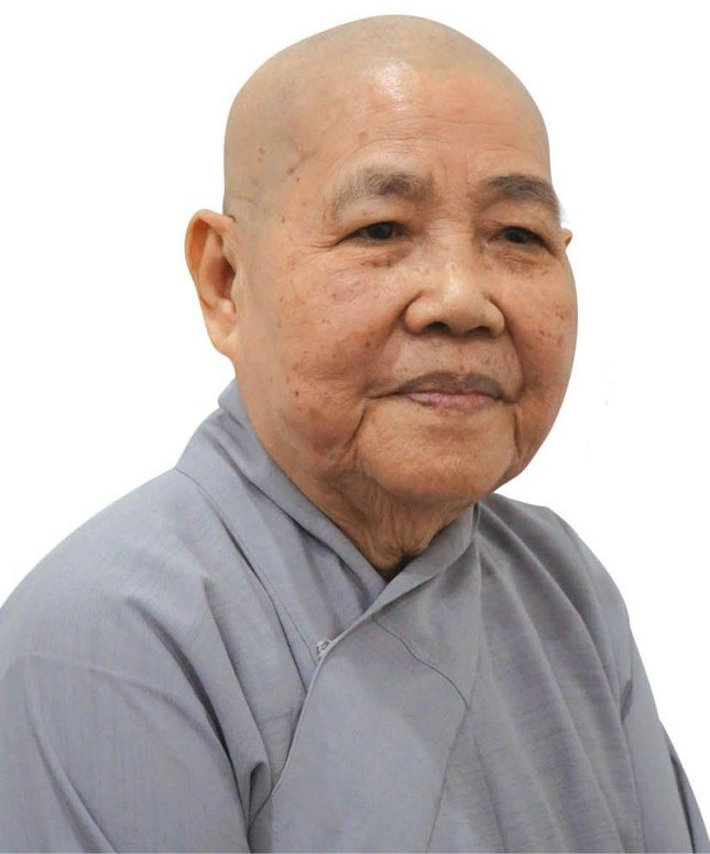 Ni trưởng Thích nữ Từ Nhẫn, Phó Trưởng Phân ban Ni giới Trung ương, Trưởng Phân ban Ni giới GHPGVN TP.HCM - Ảnh: H.Diệu