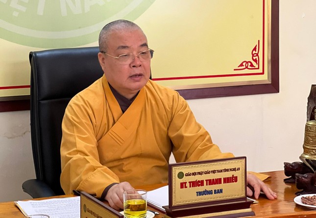 Hòa thượng Thích Thanh Nhiễu đúc kết phiên họp Hòa thượng Thích Thanh Nhiễu đúc kết phiên họp