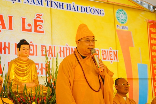 Thượng tọa Thích Thanh Vân ban đạo từ