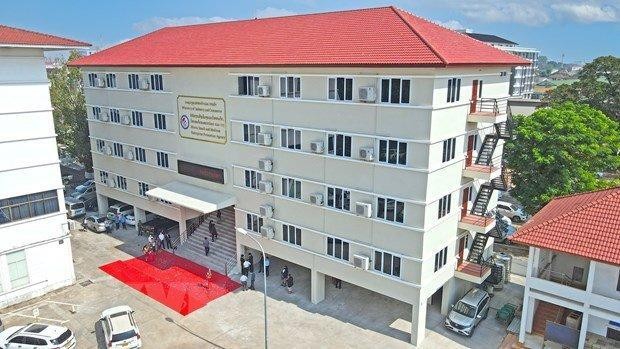 Tòa nhà văn phòng mới của Cục Xúc tiến doanh nghiệp vừa và nhỏ - Ảnh: Đỗ Bá Thành Tòa nhà văn phòng mới của Cục Xúc tiến doanh nghiệp vừa và nhỏ - Ảnh: Đỗ Bá Thành