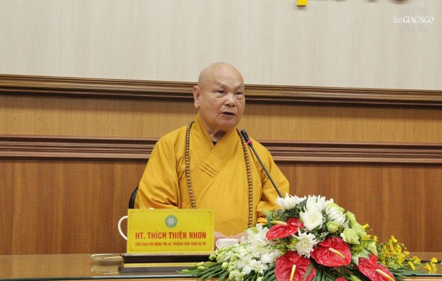 Hòa thượng Thích Thiện Nhơn ban đạo từ