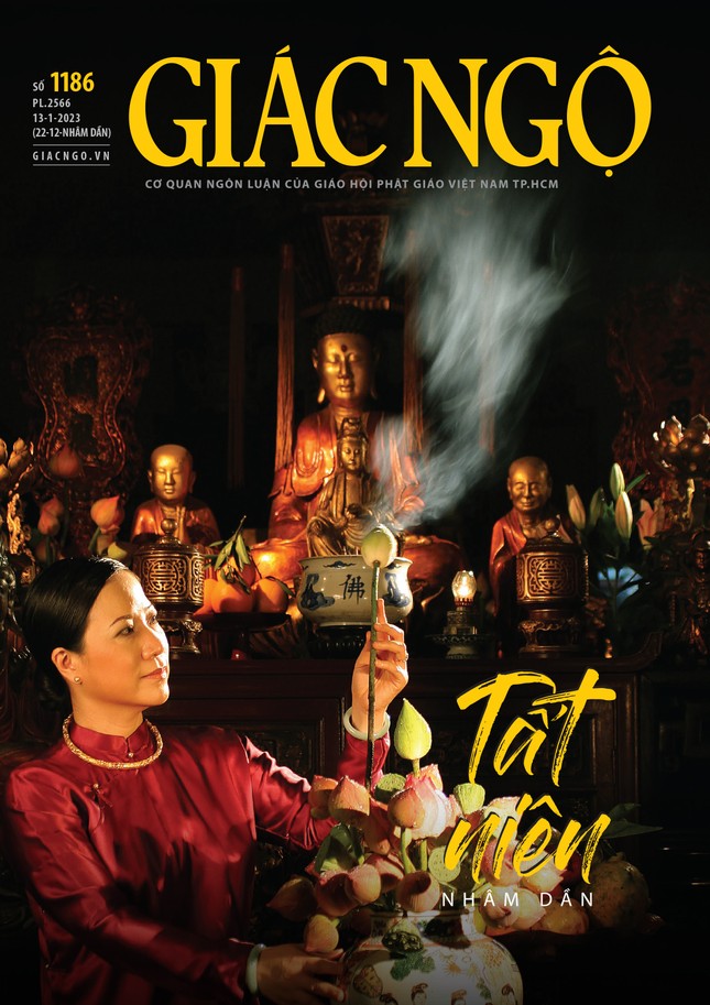 Bìa báo Giác Ngộ số 1186 - Mỹ thuật: Tống Viết Diễn Bìa báo Giác Ngộ số 1186 - Mỹ thuật: Tống Viết Diễn