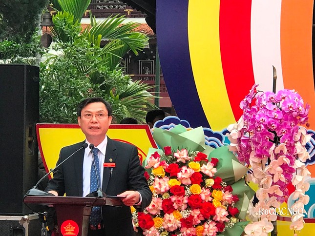 Ông Đặng Văn Cảnh phát biểu khai mạc