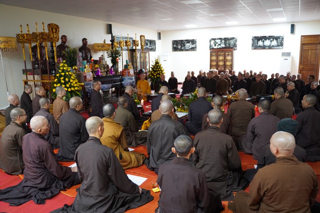 Đêm thiền trà diễn ra trong không khí ấm áp, thắm tình đạo vị