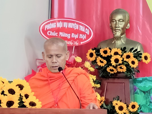 Hòa thượng Kim Ngọc Toàn phát biểu khai mạc Hòa thượng Kim Ngọc Toàn phát biểu khai mạc