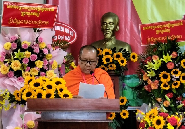 Thượng tọa Trương Hường phát biểu chỉ đạo Thượng tọa Trương Hường phát biểu chỉ đạo