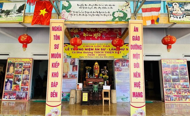 Lễ tưởng niệm Hòa thượng Thích Thiện Đạt được trang nghiêm tổ chức tại chùa Lộc Tân Lễ tưởng niệm Hòa thượng Thích Thiện Đạt được trang nghiêm tổ chức tại chùa Lộc Tân