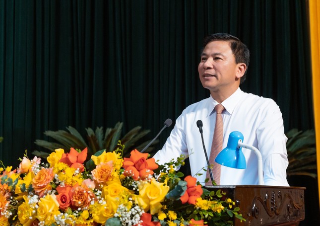 Ông Đỗ Trọng Hưng phát biểu Ông Đỗ Trọng Hưng phát biểu