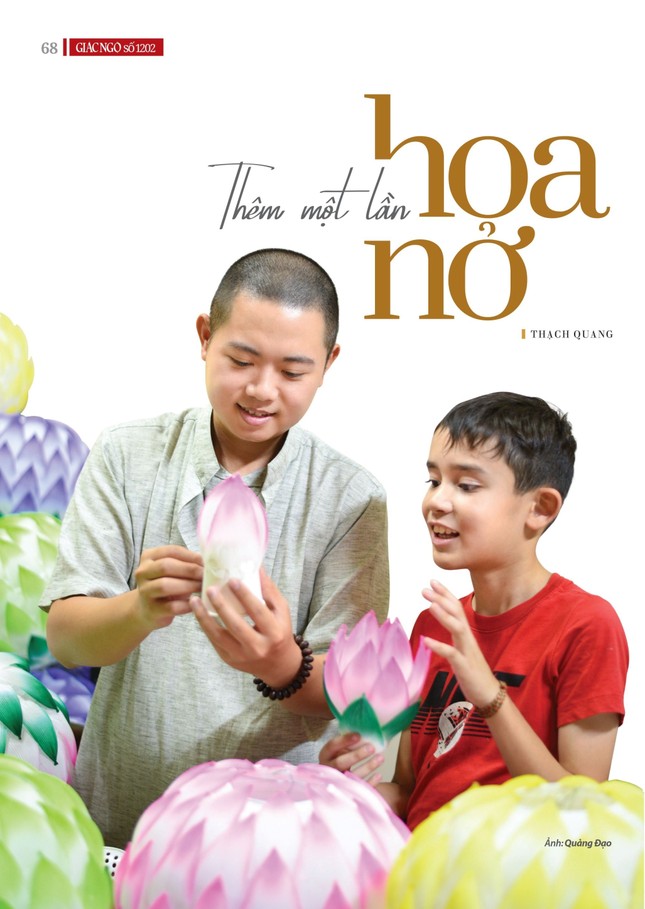 Bài trên Báo Giác Ngộ số 1202 - Thiết kế: Phòng Mỹ thuật BGN/Tống Viết Diễn Bài trên Báo Giác Ngộ số 1202 - Thiết kế: Phòng Mỹ thuật BGN/Tống Viết Diễn